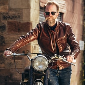 Leather Motorcycle Jacket