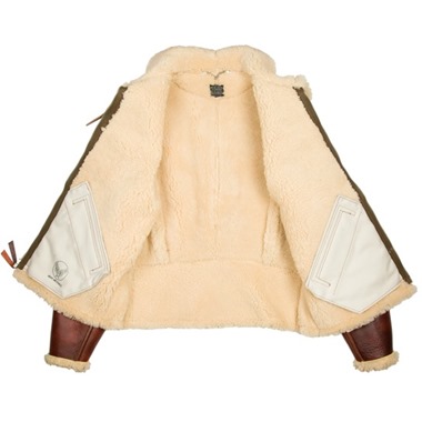 Sheepskin Leather Bomber Jackets