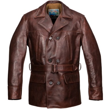 Double Breasted Leather Coats from Aero Leathers