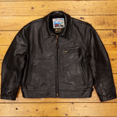 Unisex Weathered Leather Jackets from Aero Leathers