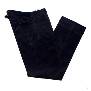 END OF LINE/CLEARANCE CC41 Corduroy Trousers: Navy (W38 L32)
