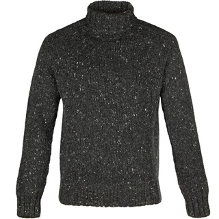 END OF LINE/CLEARANCE 'Cairngorm' Ski Sweater: Anthracite (Size S, L and XL)