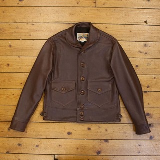 Aeromarine, Goatskin: Russet, 40" - S#7168