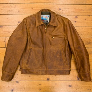 Highwayman, Battered Tan HH, 38" - S#5709