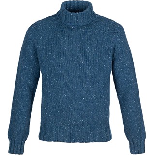 END OF LINE/CLEARANCE 'Cairngorm' Ski Sweater: Steel Blue (Last Few)