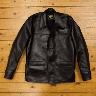 Premier 1920s Work Coat, CXFQHH: Black, 40" - S#7068