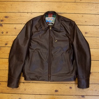 Highwayman, Battered Horsehide: Seal, 38" - S#7289