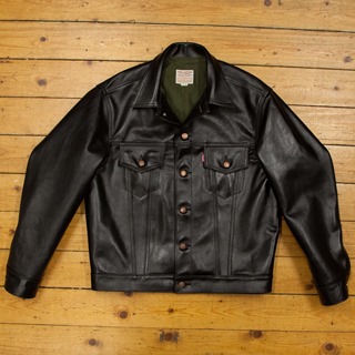 Type III Jean Jacket, Jerky: Black, 46" - S#6947