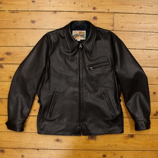 Plainsman, Goatskin: Black, 44" - S#7040