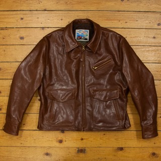 Half Belt Deluxe, Badalassi: Russet, 46" - S#6826