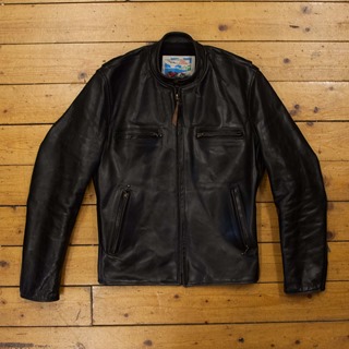 Café Racer, CXFQHH: Black, 38" - VA# 2186