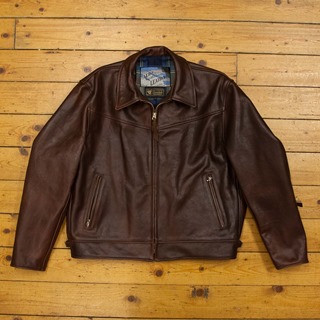 Zip Sleeve Highwayman (Blue Label), Tumbled CXSH: Brown, 44" - S#6856