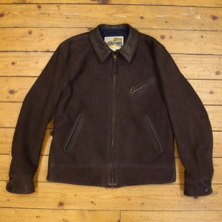 Majestic, Goat Suede: Chocolate, 44" - S#7255