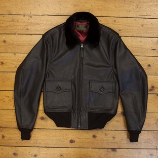 USN Type M422A, Goatskin: Seal, 38" - S#7186