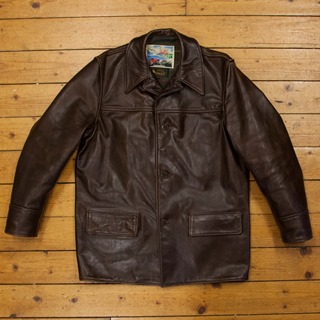 Veste De Rallye, Oiled Alaskan Horsehide, 40" - VA#2192