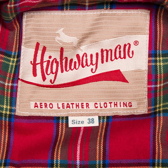 59'er Highwayman, Aero Leathers, UK