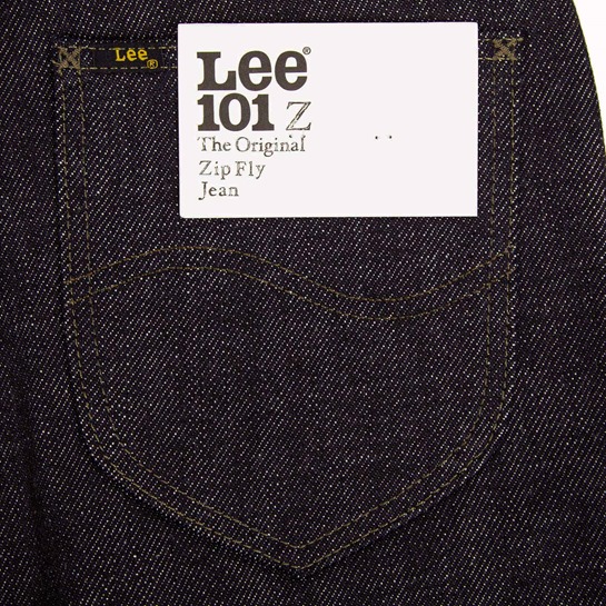 Lee 101z Jeans: Dry 21oz, Aero Leathers, UK