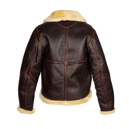 AEROLEATHER type D-1 ブラウンムートン シアリングジャケット 【公式