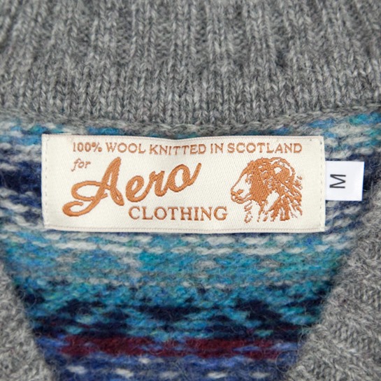 Classic 1940's Fair Isle: Gairloch, Aero Leathers, UK