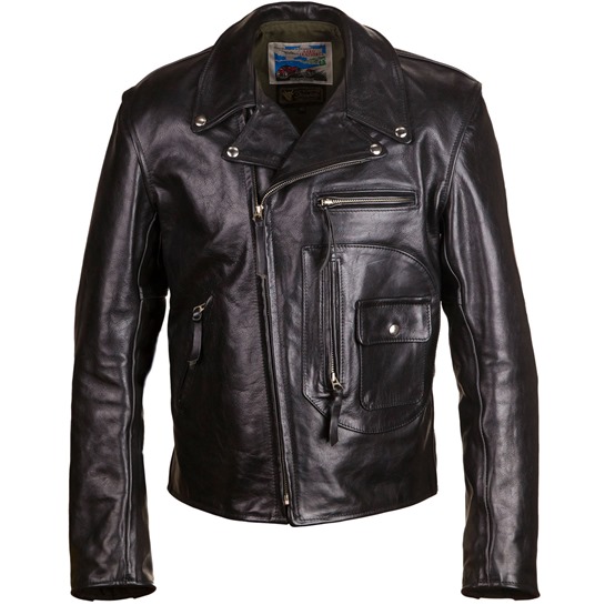 Vincent 50s Biker Jacket | Vintage Style Leather Jacket