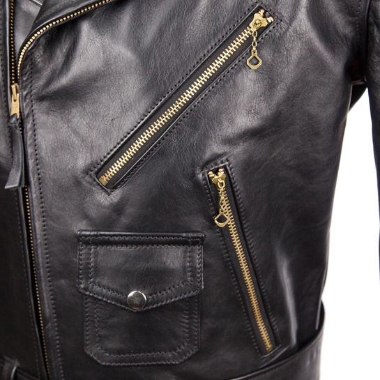Levi's relaxed leather moto jacket hotsell