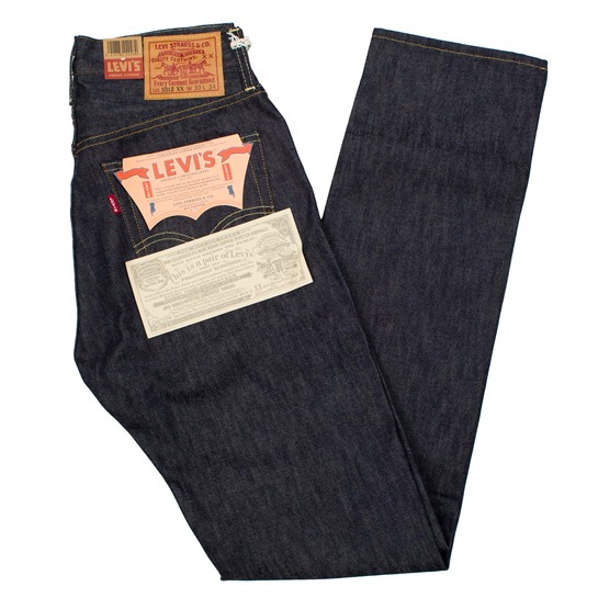 Levi's Levi's Vintage Clothing 1954 501Z Rigid Denim 12oz Cone Mills Denim  - Made in USA, Denim