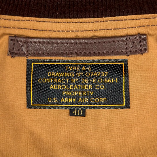 USAAF Type A-1, Aero Leathers, UK