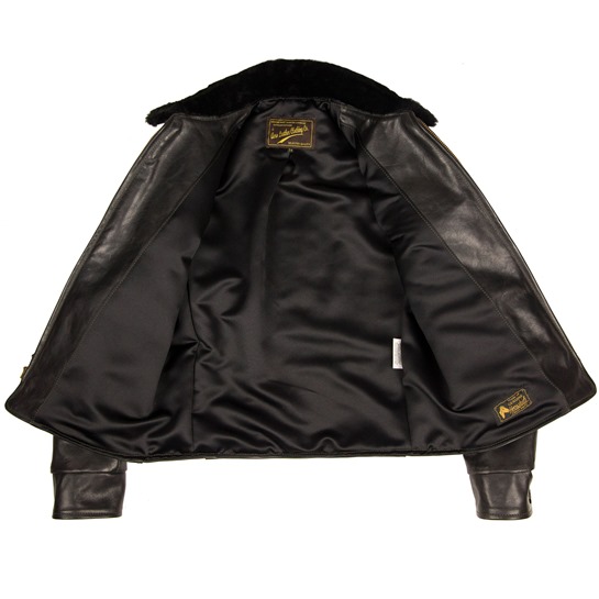 LVC LEVIS Vintage aero Leather jacket Blue/black