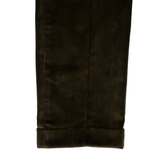 CC41 Corduroy Trousers: Moss Green, Aero Leathers, UK