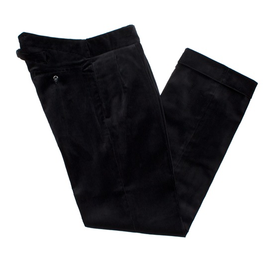 Black Corduroy Trousers for Men | Vintage Corduroy Trousers