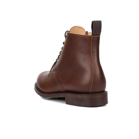 Jarrow Marcher Boots (Danite Sole): Brown, Aero Leathers, UK