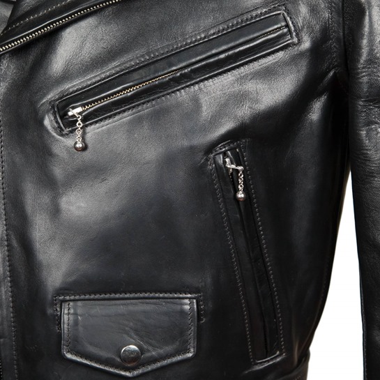 Leather Motorcycle Jacket | Leather Biker Jacket for Men