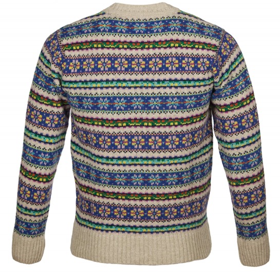 Long Sleeve 1940's Fair Isle: Hebridean, Aero Leathers, UK