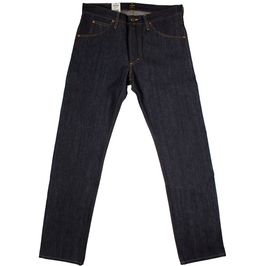 Lee 101z Jeans: Dry 14oz, Aero Leathers, UK