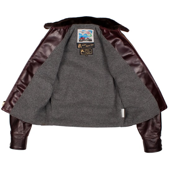 Leather Jacket Giubbotto Bear Uomo Grizzly Jacket Aero Leathers