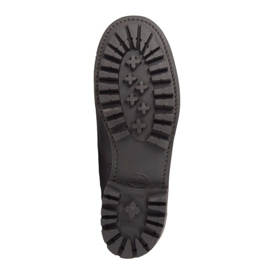 END OF LINE/CLEARANCE Horsehide Work Boots (Commando Sole): Black (Size 11.5 and 12)