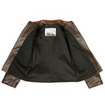 Kids Sample Jacket, Seal and Russet Jerky, Age 6-7 - S#4882