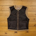 Outlaw Vest, Sheepskin: Outlaw 10mm Seal, 38" - S#6829
