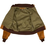 Type A-1, Rust Goat Suede, 42" - S#4948