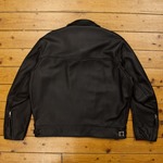 59'er Highwayman, Soft Grainy Steerhide: Black, 48" - VA#2215