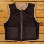 Outlaw Vest, Seal "Outlaw" Shearling , 38" - S#5832