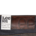 Lee 101 Rider Jeans: Dry 14oz