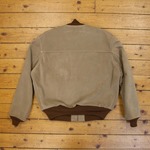 1950's College Jacket, Suede: Sand, 48" - S#7174