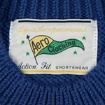 1920s US Collegiate Sports Sweater: Blue
