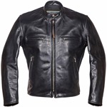 Men's Cafe Racer Leather Jacket