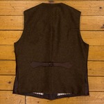 Shackelton Waistcoat (Trainee), Battered Steerhide, 46" - S#5943