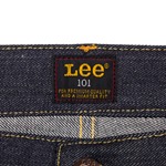 Lee 101B Jeans: Dry 14oz