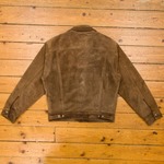 1960s Type 3 Suede Jean Jacket, Suede: Sand, 38" - VA#2172