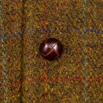 Harris Tweed Waistcoat: Autumn Window Pane