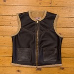 Outlaw Vest, Sheepskin Outlaw 10mm: Seal, 46" - S#6967